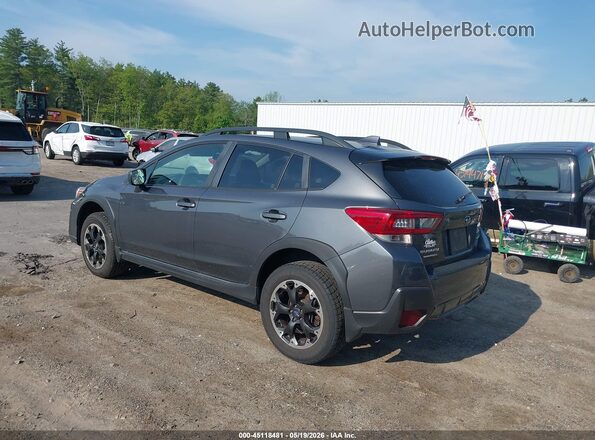 JF2GTAPC1M8332758 2021 SUBARU CROSSTREK Gray Հետևի ձախ