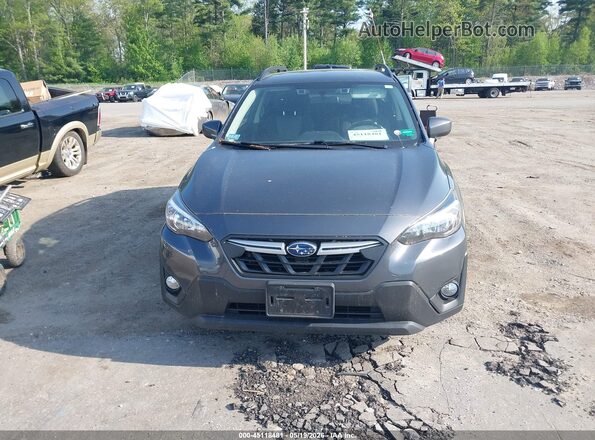 JF2GTAPC1M8332758 2021 SUBARU CROSSTREK Gray Սարքավորումների վահանակի տեսք