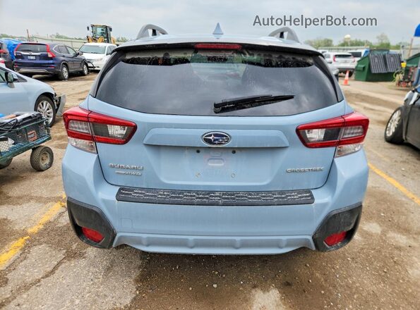 JF2GTAPC2L8239987 2020 SUBARU CROSSTREK Blue Հետևի տեսք