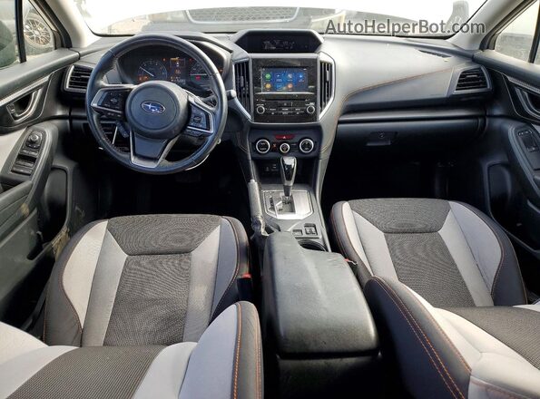 JF2GTAPC3M8248036 2021 SUBARU CROSSTREK Белый Вид панели приборов
