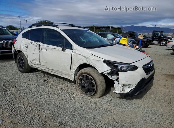 JF2GTAPC3M8248036 2021 SUBARU CROSSTREK Белый Передняя правая четверть