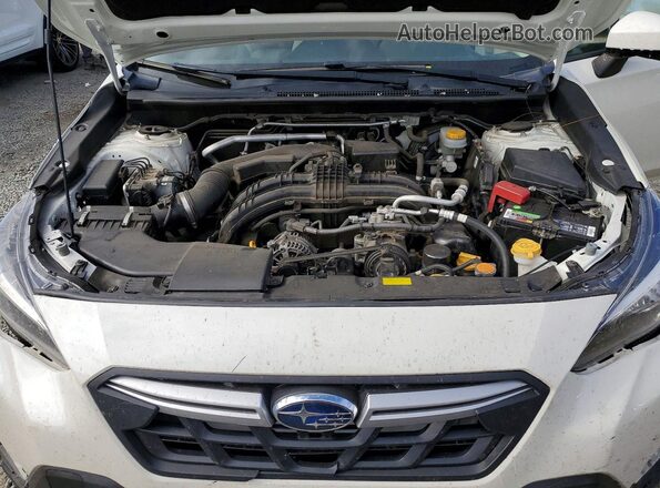 JF2GTAPC3M8248036 2021 SUBARU CROSSTREK Белый Вид задней части салона