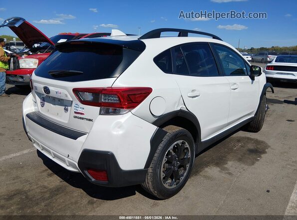 JF2GTAPC3M8303827 2021 SUBARU CROSSTREK White Trasero derecho