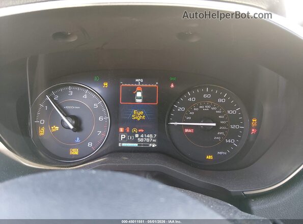 JF2GTAPC3M8303827 2021 SUBARU CROSSTREK White Vista de los asientos traseros