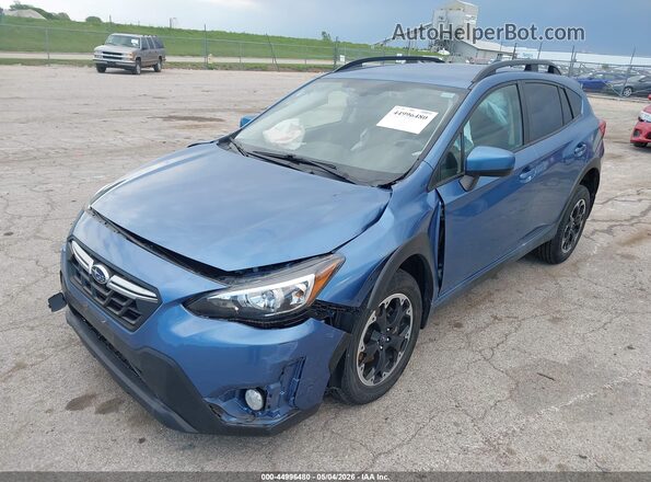 JF2GTAPC3MH666371 2021 SUBARU CROSSTREK Blue Front left