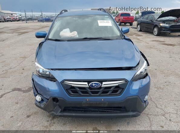 JF2GTAPC3MH666371 2021 SUBARU CROSSTREK Blue Rear interior view