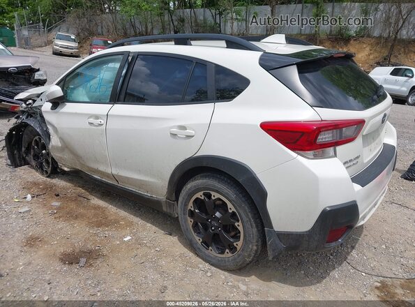 JF2GTAPC5M8345738 2021 SUBARU CROSSTREK White 