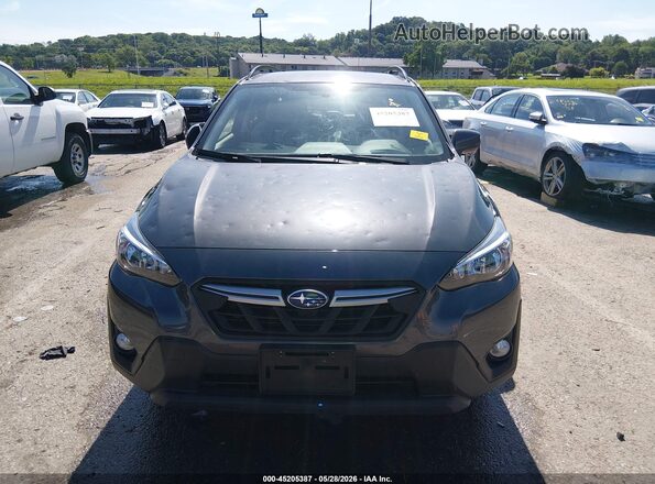 JF2GTAPC5M8394485 2021 SUBARU CROSSTREK Gray Սարքավորումների վահանակի տեսք