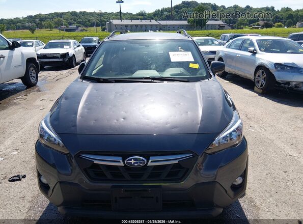 JF2GTAPC5M8394485 2021 SUBARU CROSSTREK Gray Դիմացի տեսք