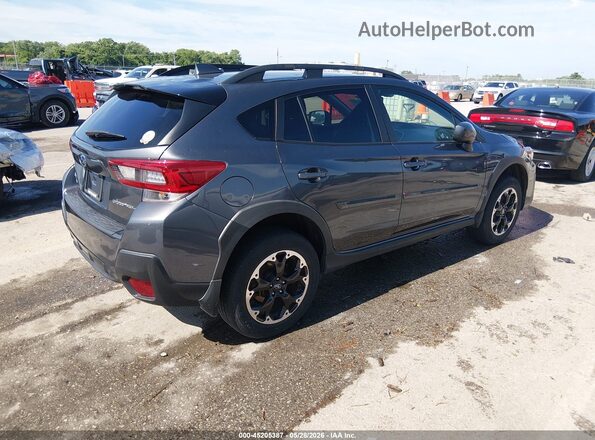 JF2GTAPC5M8394485 2021 SUBARU CROSSTREK Gray Հետևի աջ