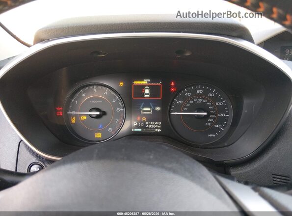 JF2GTAPC5M8394485 2021 SUBARU CROSSTREK Gray Հետևի նստատեղերի տեսք