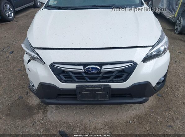 JF2GTAPC5P8284234 2023 SUBARU CROSSTREK White Առջևի վահանակի տեսք