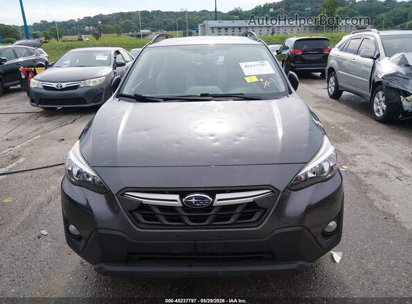 JF2GTAPC6M8250251 2021 SUBARU CROSSTREK Gray Widok z przodu