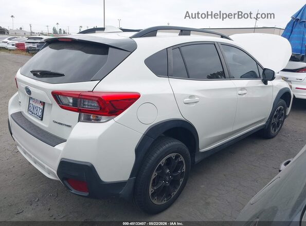 JF2GTAPC7M8668687 2021 SUBARU CROSSTREK White უკანა მარჯვენა