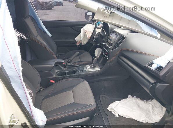 JF2GTAPC7M8668687 2021 SUBARU CROSSTREK White წინა სალონის ხედი