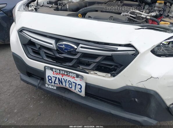JF2GTAPC7M8668687 2021 SUBARU CROSSTREK White ხელსაწყოთა პანელის ხედი