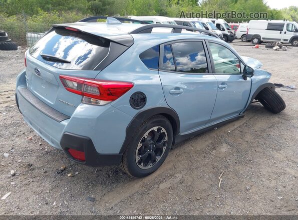 JF2GTAPC7N8214960 2022 SUBARU CROSSTREK Light Blue Задняя правая четверть