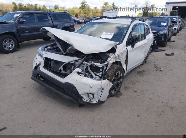 JF2GTAPCXNH269693 2022 SUBARU CROSSTREK Белый Передняя левая четверть