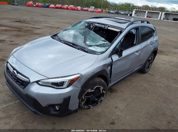 JF2GTHMC0N8208625 2022 SUBARU CROSSTREK Silver Widok z przodu
