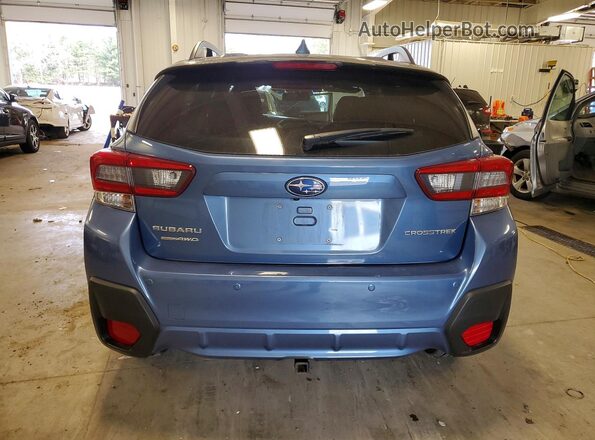JF2GTHMC0NH273524 2022 SUBARU CROSSTREK Blue Հետևի տեսք