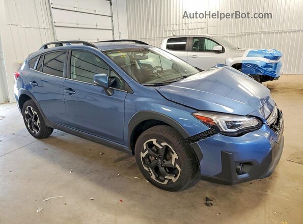 JF2GTHMC0NH273524 2022 SUBARU CROSSTREK Blue Առջևի աջ