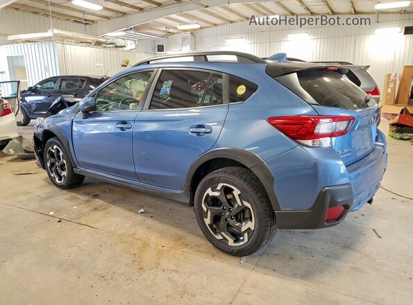 JF2GTHMC0NH273524 2022 SUBARU CROSSTREK Blue Հետևի ձախ