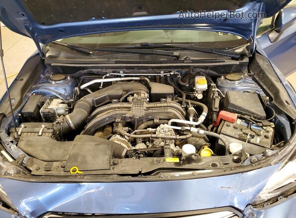 JF2GTHMC0NH273524 2022 SUBARU CROSSTREK Blue Շարժիչի բաժամունքի տեսք