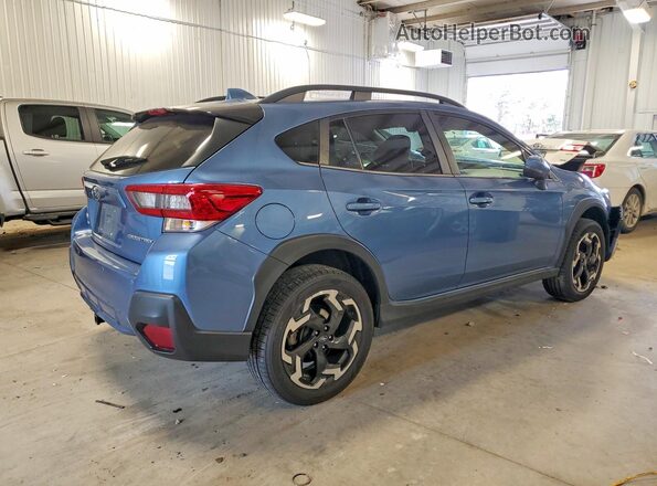JF2GTHMC0NH273524 2022 SUBARU CROSSTREK Blue Հետևի աջ