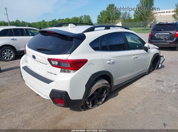 JF2GTHMC1MH231457 2021 SUBARU CROSSTREK Белый Задняя правая четверть