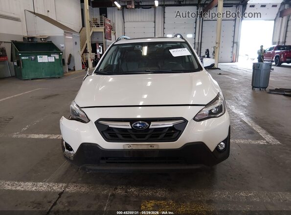 JF2GTHMC4N8223421 2022 SUBARU CROSSTREK White Вид щитка приладів