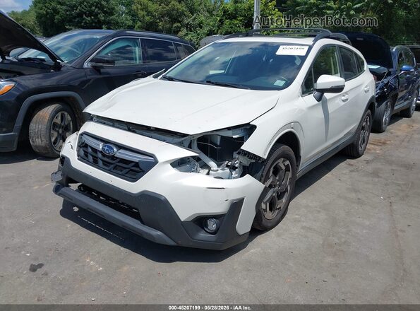 JF2GTHMC4PH286439 2023 SUBARU CROSSTREK White Передня ліва чверть