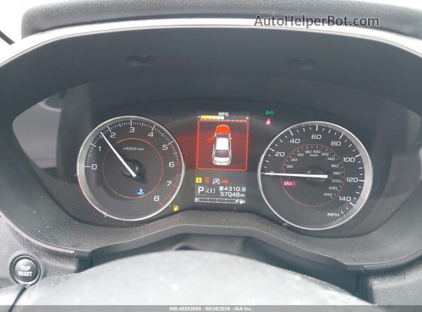 JF2GTHMC5PH262652 2023 SUBARU CROSSTREK White Widok tylnych siedzeń