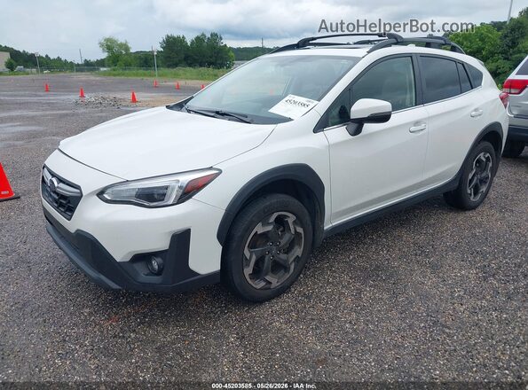 JF2GTHMC5PH262652 2023 SUBARU CROSSTREK White Przód lewy