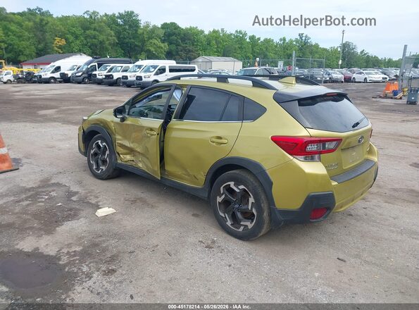 JF2GTHMC6MH254314 2021 SUBARU CROSSTREK Green Tył lewy