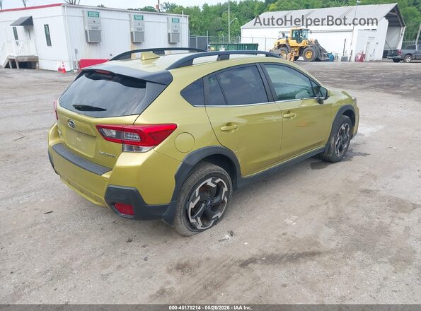 JF2GTHMC6MH254314 2021 SUBARU CROSSTREK Green Tył prawy