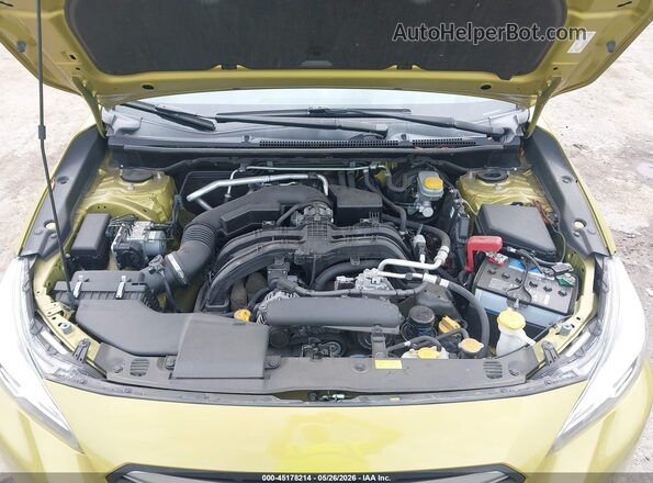JF2GTHMC6MH254314 2021 SUBARU CROSSTREK Green Widok z tyłu