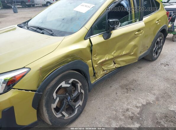 JF2GTHMC6MH254314 2021 SUBARU CROSSTREK Green 