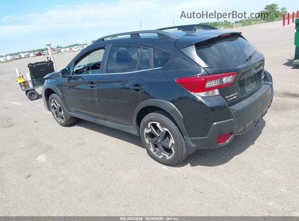 JF2GTHMC7M8330896 2021 SUBARU CROSSTREK Black Հետևի ձախ