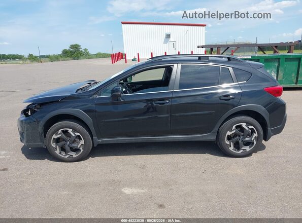 JF2GTHMC7M8330896 2021 SUBARU CROSSTREK Black Սալոնի 360 աստիճան տեսք