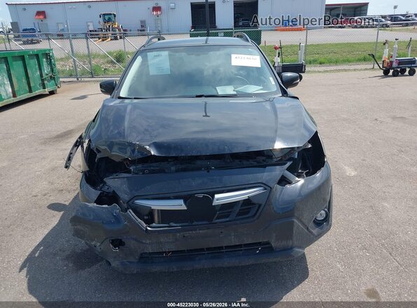 JF2GTHMC7M8330896 2021 SUBARU CROSSTREK Black Սարքավորումների վահանակի տեսք