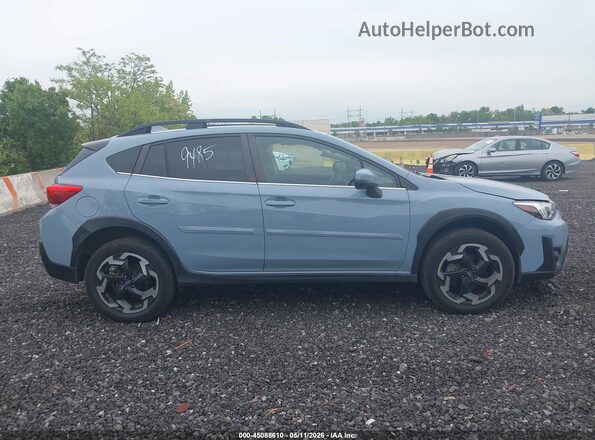 JF2GTHMCXM8264604 2021 SUBARU CROSSTREK Синий Вид задней части салона