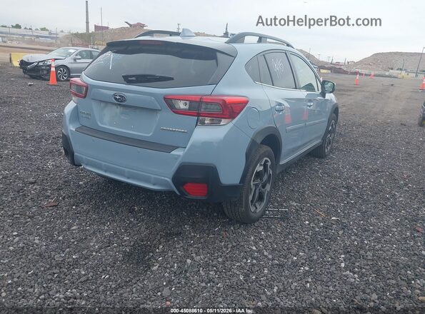 JF2GTHMCXM8264604 2021 SUBARU CROSSTREK Синий Задняя правая четверть