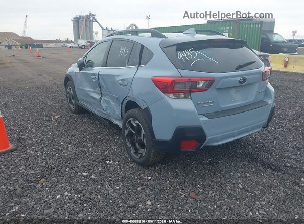 JF2GTHMCXM8264604 2021 SUBARU CROSSTREK Синий Задняя левая четверть