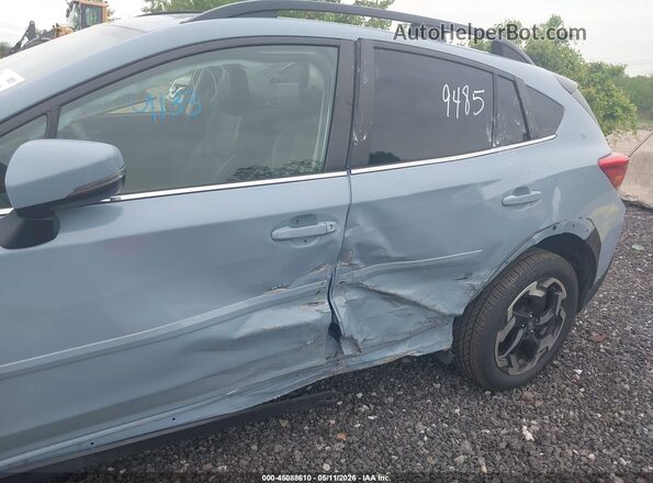JF2GTHMCXM8264604 2021 SUBARU CROSSTREK Синий Вид спереди