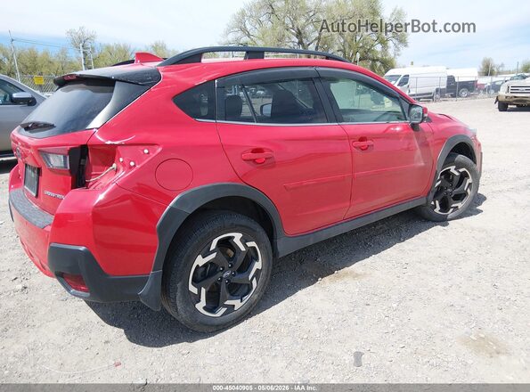JF2GTHNC2M8249237 2021 SUBARU CROSSTREK Red უკანა მარჯვენა