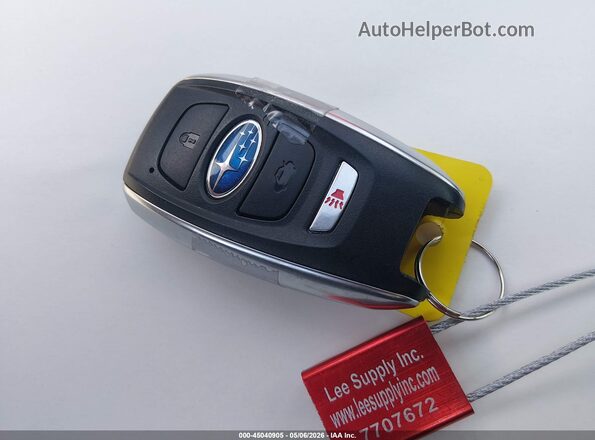JF2GTHNC2M8249237 2021 SUBARU CROSSTREK Red წინა პანელის ხედი