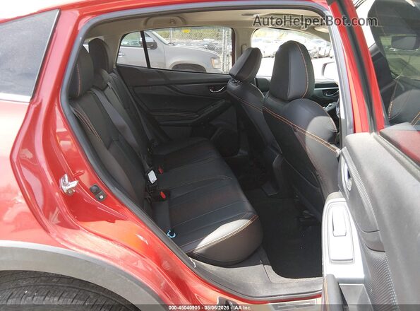 JF2GTHNC2M8249237 2021 SUBARU CROSSTREK Red VIN კოდის სტიკერის ხედი