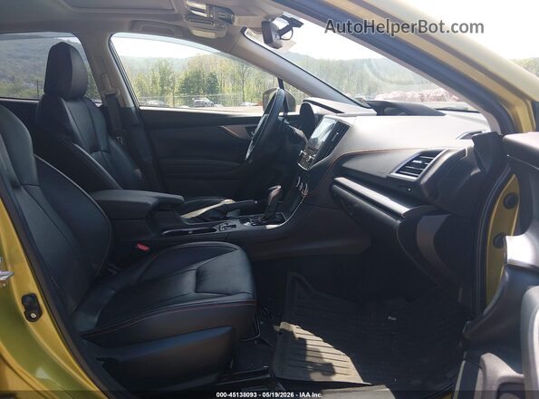 JF2GTHNC3MH310840 2021 SUBARU CROSSTREK Зеленый Вид салона спереди
