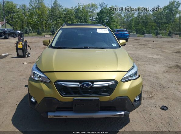 JF2GTHNC3MH310840 2021 SUBARU CROSSTREK Зеленый Вид щитка приборов
