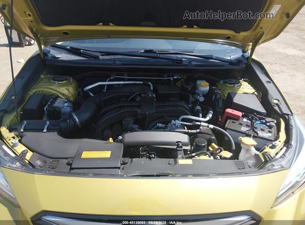 JF2GTHNC3MH310840 2021 SUBARU CROSSTREK Зеленый Вид сзади